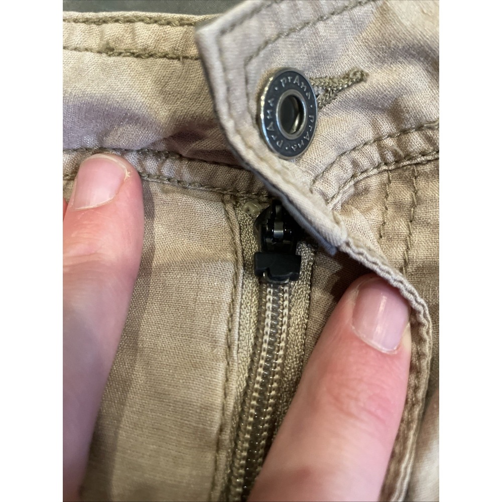 Prana Men's Shorts Hemp Blend Tan Size 36 11" Inseam Outdoors Hiking Casual - Picture 6 of 8